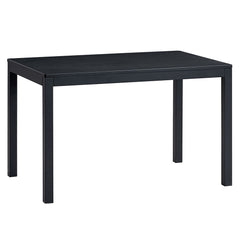Elevate your dining space with Briar collection. Its sophisticated black finish, adds a touch of modern elegance to any dining space. Its minimalist design and sturdy construction make it perfect for both everyday meals and special gatherings. The sleek, 