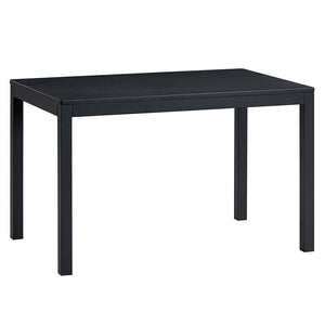 Elevate your dining space with Briar collection. Its sophisticated black finish, adds a touch of modern elegance to any dining space. Its minimalist design and sturdy construction make it perfect for both everyday meals and special gatherings. The sleek, 