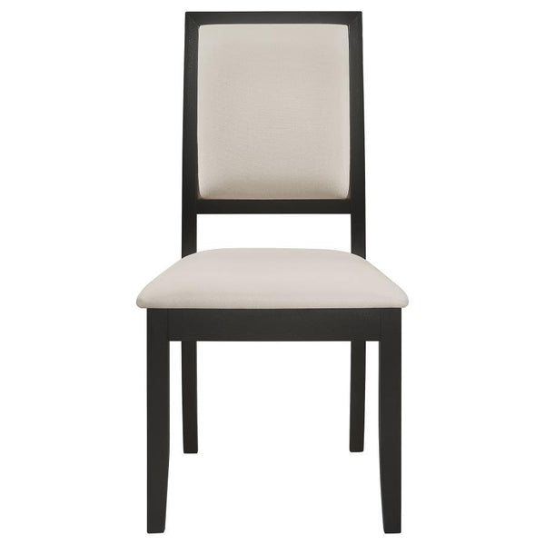 Louise - 5 Piece Rectangular Extension Leaf Dining Set - Black