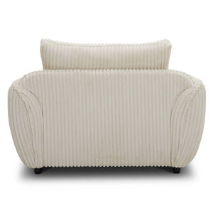 Utopia - Chair And A Half With Lumbar Pillow (Set of 2) - Mega Ivory