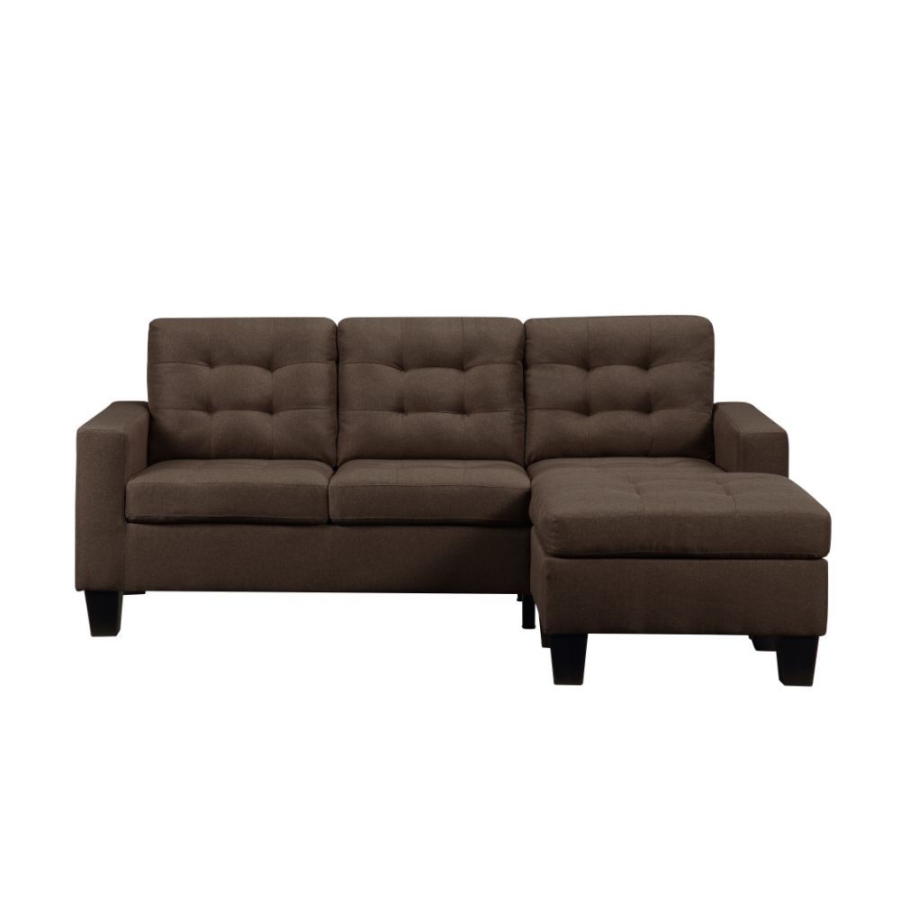 Our popular Earsom seating collection now offers yet another color option! The buttonless tufted back and seat cushions remain the same, as well as the reliable pocket coil seat construction and clean square track armrests. This new model features beautif