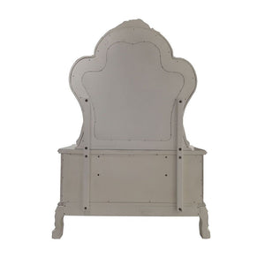 Dresden - Mirror - Bone White Finish