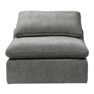 Naveen - Modular Armless Chair - Gray Linen