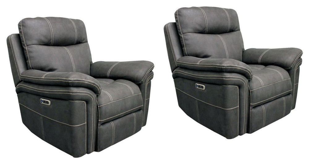 Take a seat and recline in seconds in this smooth and stylish Power Recliner. More than just beautiful, this innovative chair takes comfort to new heights with just the touch of a button. Offering effortless relaxation, it-'s sure to become your favorite 