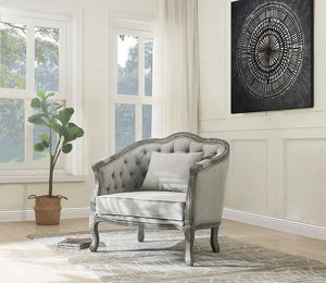 Samael - Chair - Gray, Dark - 37-"
