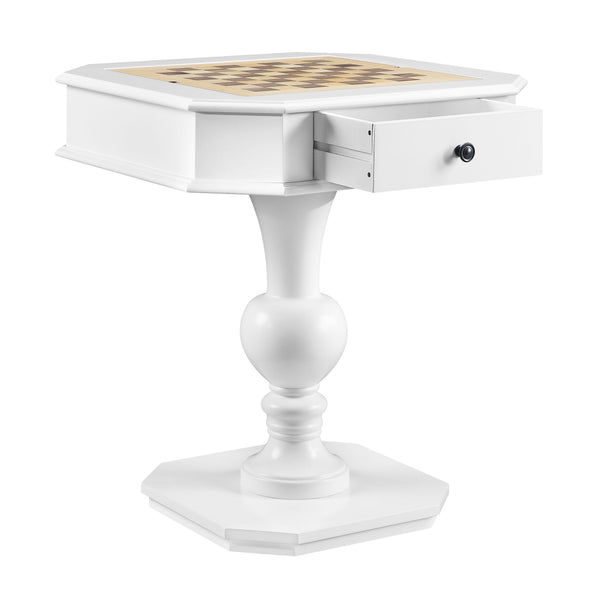 Galini - Gaming Table - White Finish