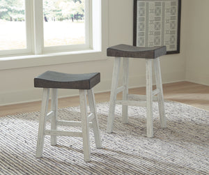 Glosco - White - Stool (Set of 2)