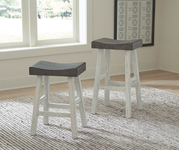 Glosco - White - Stool (Set of 2)