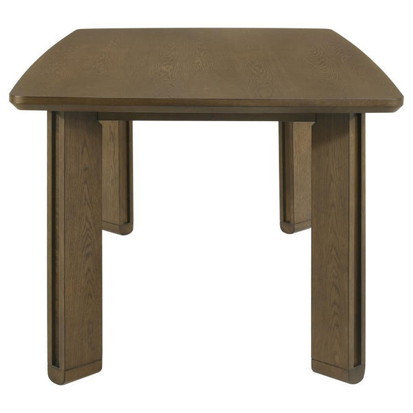 Ottowa - Rectangular Wood Dining Table - Brown