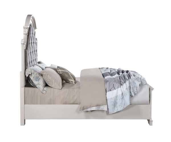 Florian - Eastern King Bed - White