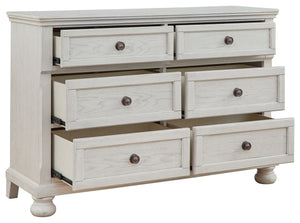 Robbinsdale - Antique White - Dresser - 6 Drawers