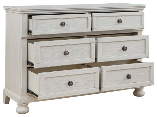 Robbinsdale - Antique White - Dresser - 6 Drawers