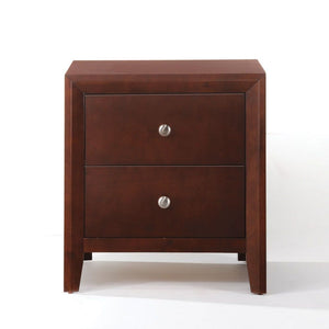 Ilana - Nightstand - Brown Cherry
