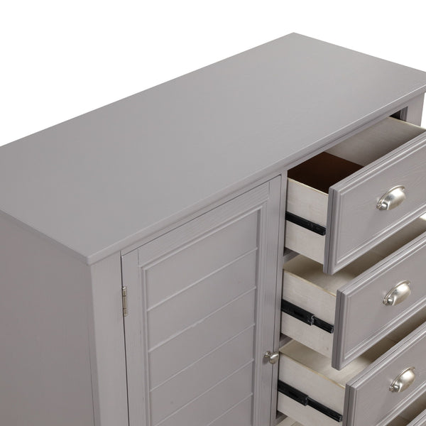Jamestown - Door Chest - Gray