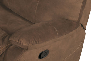  Cooperâ€™s manual recline features let you put your feet up in style while ensconced in relaxation. Its heavy-weight