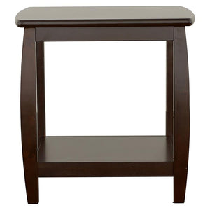  making it a perfect complement to any living room. Its lower shelf pr