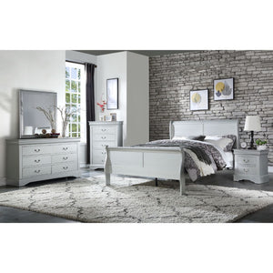 Louis Philippe - Queen Bed - Platinum