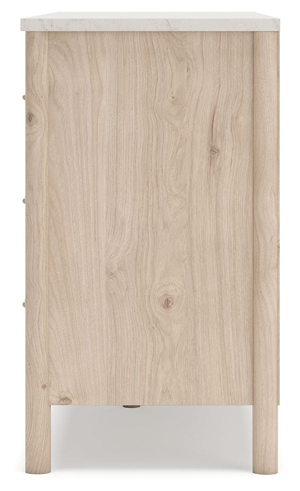 Cadmori - Two-Tone - Six Drawer Dresser