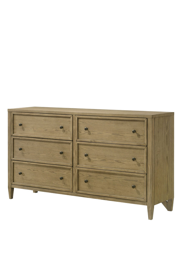 Sienna - King 5 Piece Bedroom Set - Ash