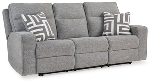 Biscoe - Pewter - 2 Pc. - Power Reclining Sofa