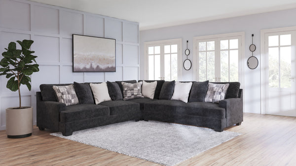 A match made in heaven, this sectional marries a cool, contemporary look and a decadently soft, plush microfiber feel. This irresistibly comfortable union is love at first touch at the end of a long day, or anytime you-'re ready to get serious about relax