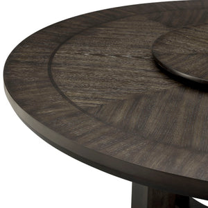 Jeffries Round Table W/Lazy Susan