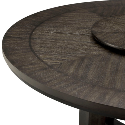 Jeffries Round Table W/Lazy Susan