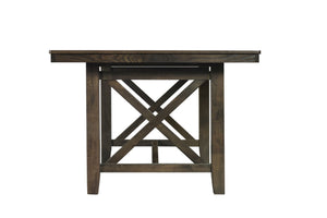  this table ensures unparalleled strength and stability. The multi-step walnut brown finish enhances the natural wood