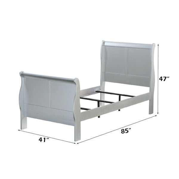 Louis Philippe III - Twin Bed - Platinum