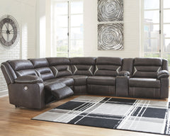 You could play it safe. Or you could choose to stand out in the crowd with this brilliantly styled sectional with power. Ultra cool, ultra contemporary and ultra comfortable, this fashion-forward sectional sports a fabulous faux leather enhanced with cont