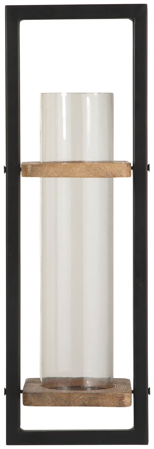  this wall sconce is ready to add a touch of sparkle to your nighttime lighting needs. Just drop in your favorite flameless candle for a naturally brilliant effect.<br><br><b>Additional Dimensions</b><br><ul