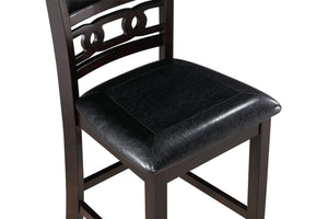 Gia - Counter Chairs (Set of 2) - Ebony