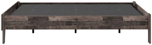 Neilsville - Multi Gray - Full Platform Bed