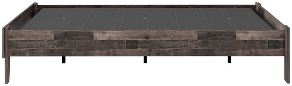 Neilsville - Multi Gray - Full Platform Bed