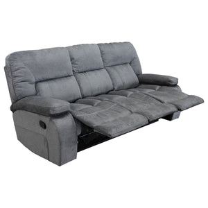 Chapman - Manual Reclining Sofa And Recliner - Dark Gray