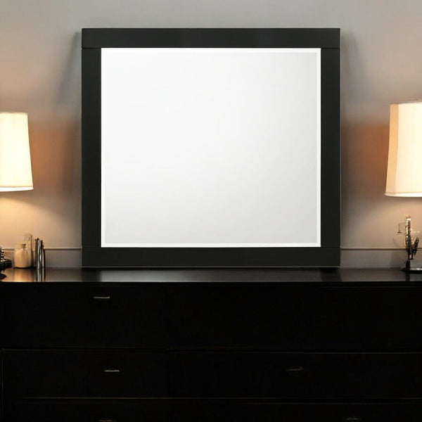 Chelsie - Mirror - Black Finish