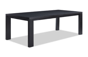  while the lightly cushioned chairs and bench provide both style and comfort. Crafted for durability