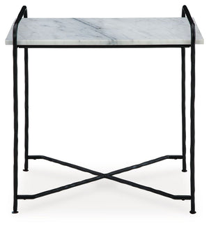  houseplant or current read. A natural marble top and metal legs give the sleek design that much more interest.<br/><br/><b>Product Fea