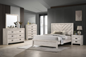 Valor - Full Bed - Antique White