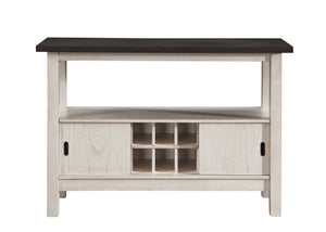 Maribelle Server Chalk Warm Grey