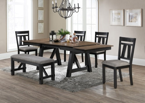 Maribelle Bench Wheat Charcoal