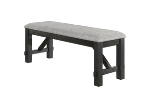 Maribelle Bench Wheat Charcoal