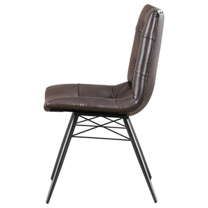 Aiken - Upholstered Dining Side Chair (Set of 4) - Brown