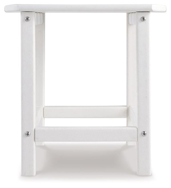 Sundown Treasure - White - Rectangular End Table