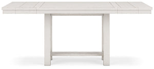 Robbinsdale - Antique White - Rectangular Counter Height Dining Extension Table