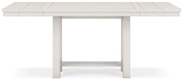 Robbinsdale - Antique White - Rectangular Counter Height Dining Extension Table