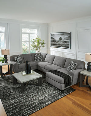 Birkdale Court - Gray - 3-Piece Sectional With Raf Corner Chaise