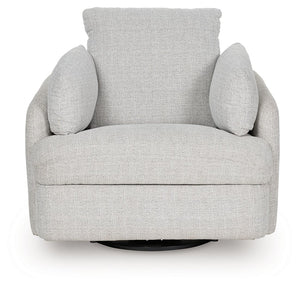 Alainmont Next-Gen Nuvella - Stone - Swivel Power Recliner