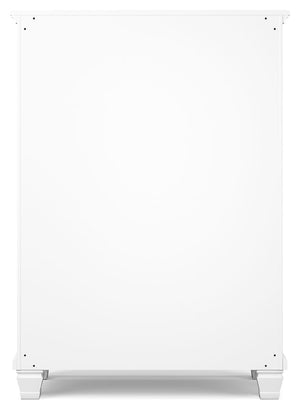Fortman - White - Five Drawer Chest