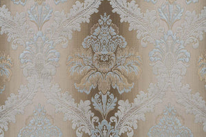  Fabric & Antique Gold Finish